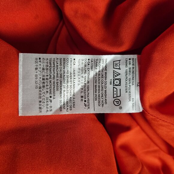 Banana Republic - Size: 12 - Vibrant Red Dress - Picture 7 of 8